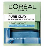 L'Oreal Paris Pure Clay Blemish Rescue Face Mask- 50ml
